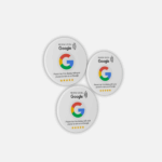 Google Review Stickers (3 stuks)