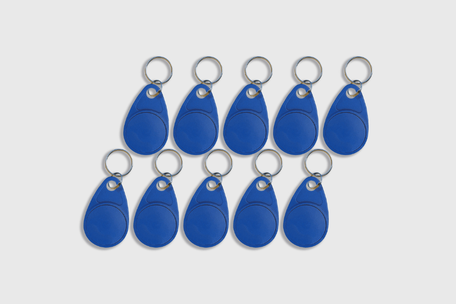 NFC Sleutelhanger NTAG213 Blauw (10 stuks)