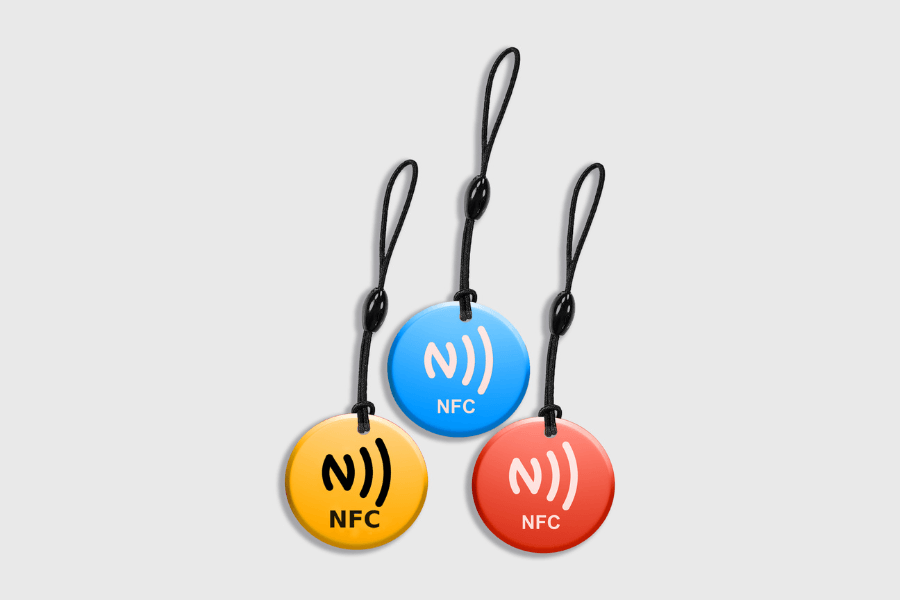 NFC Sleutelhanger Epoxy NTAG213 Assorti (10 stuks)