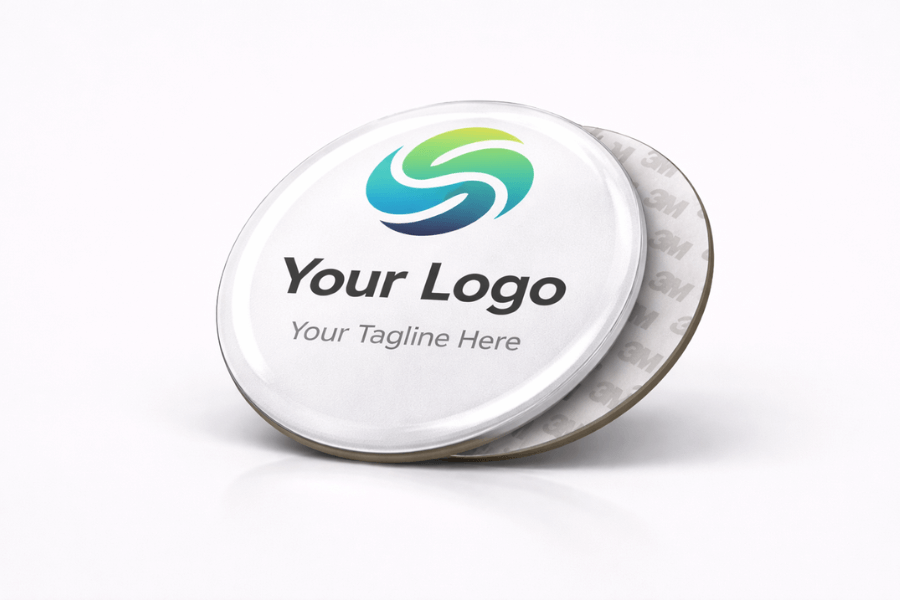 NFC sticker Rond Epoxy 30mm – Eigen ontwerp