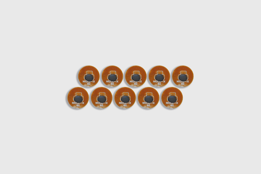 NFC Sticker Rond NTAG213 10mm (10 stuks)
