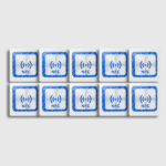 NFC Sticker NTAG213 vierkant (10 stuks)