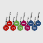 NFC Sleutelhanger Epoxy NTAG216 Assorti (10 stuks)