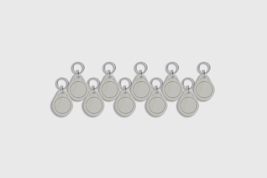 RFID Sleutelhanger MIFARE Classic 1K Wit (10 stuks)