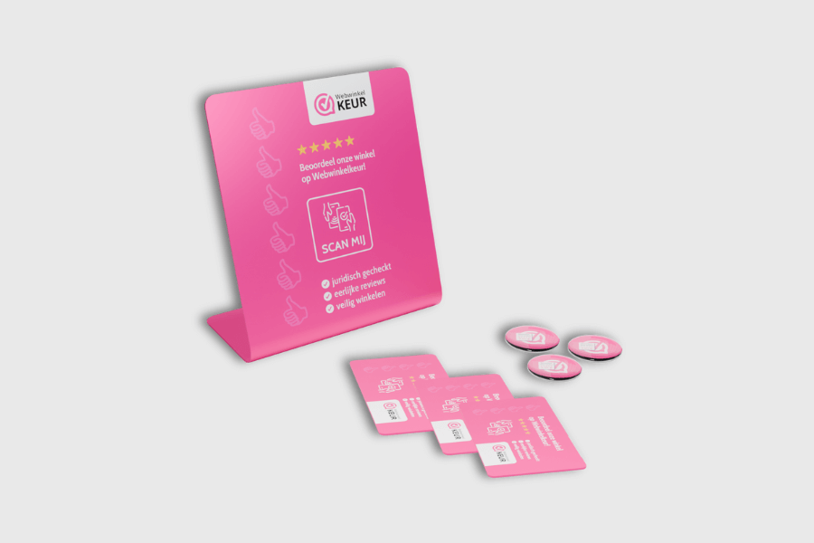 WebwinkelKeur Review Pakket