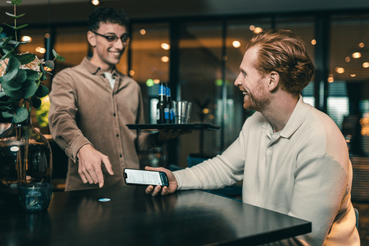 NFC chip ordersysteem