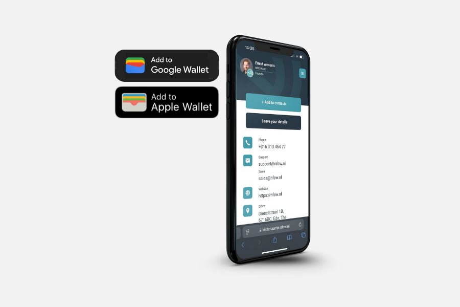 NFC Visitekaart – Digitaal