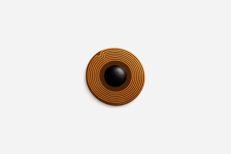NFC Sticker On Metal Rond NTAG213 8mm (10 stuks)