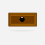 NFC Sticker On Metal Vierkant NTAG213 9x18mm (10 stuks)