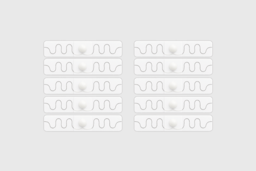 RFID Strijklabel U9 70x15mm (10 stuks)