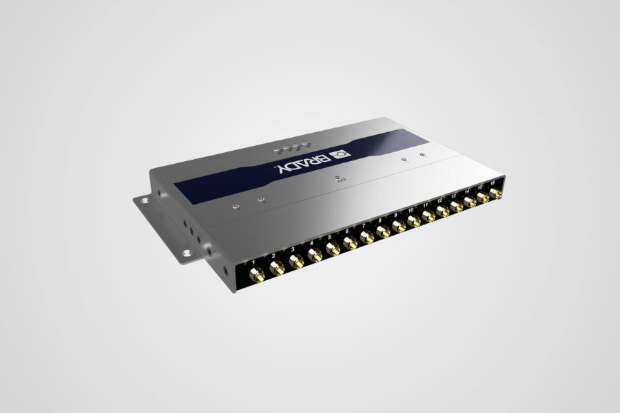Brady FR22 UHF RFID Multiplexer Kit 16 poorten LTE (EU)
