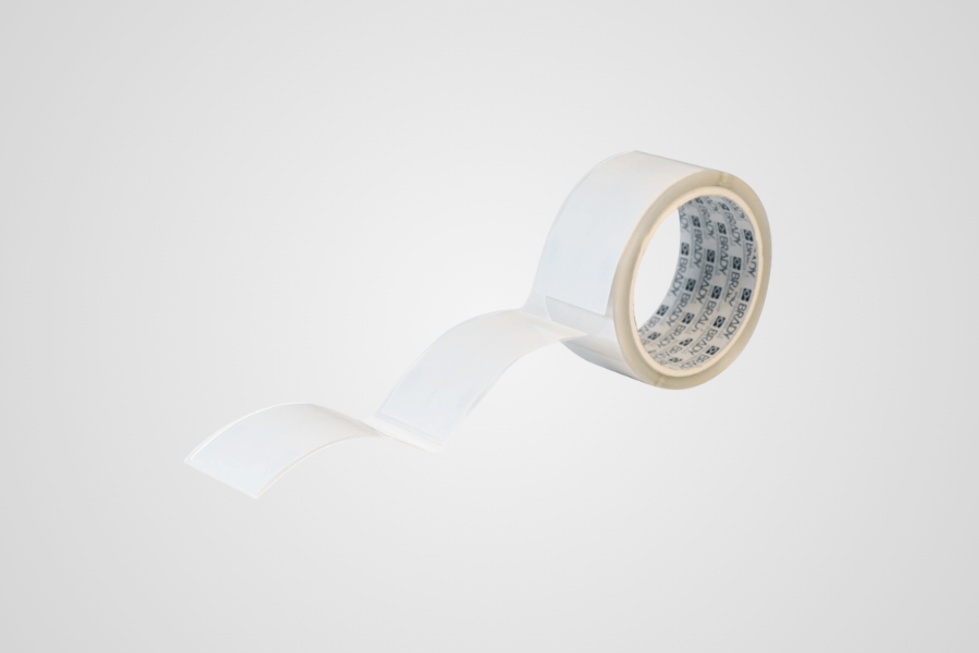 RFID Moisture Sensitive Labels Polyester glanzend wit