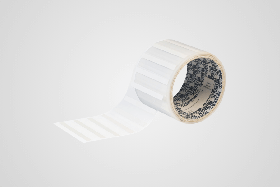 RFID Laboratory Labels Polypropyleen mat wit