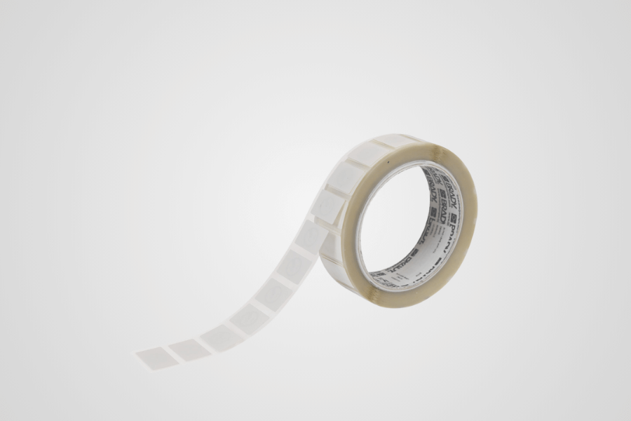 RFID Laboratory Labels Polyester chemisch bestendig mat wit