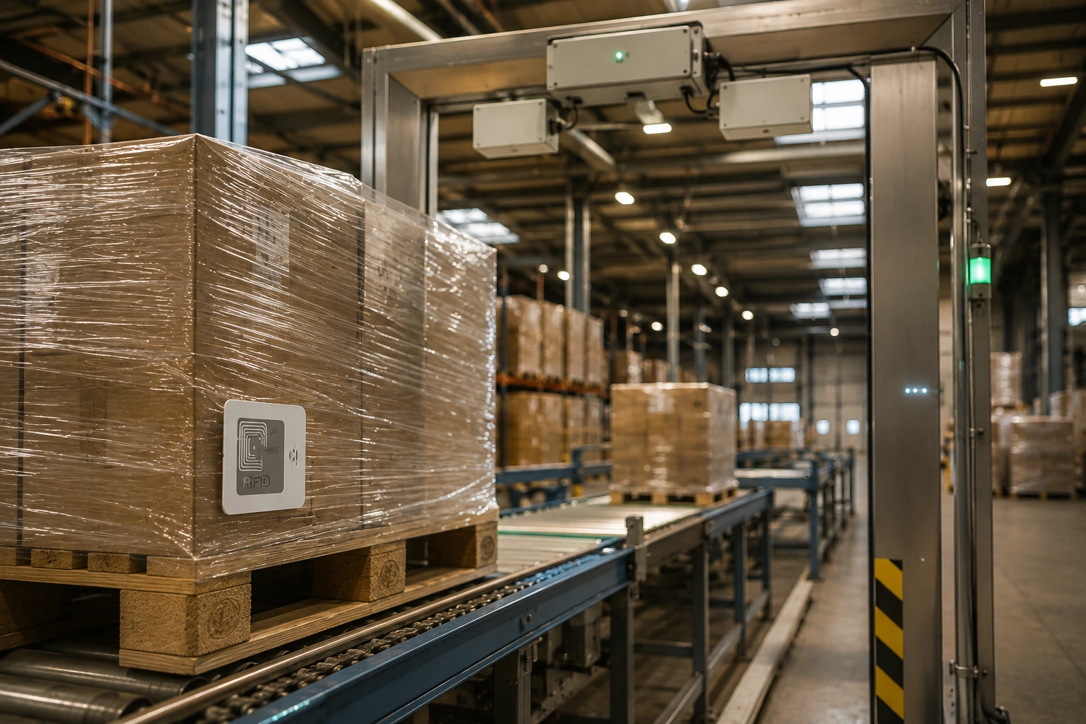 Hoe werkt RFID pallet tracking in de praktijk
