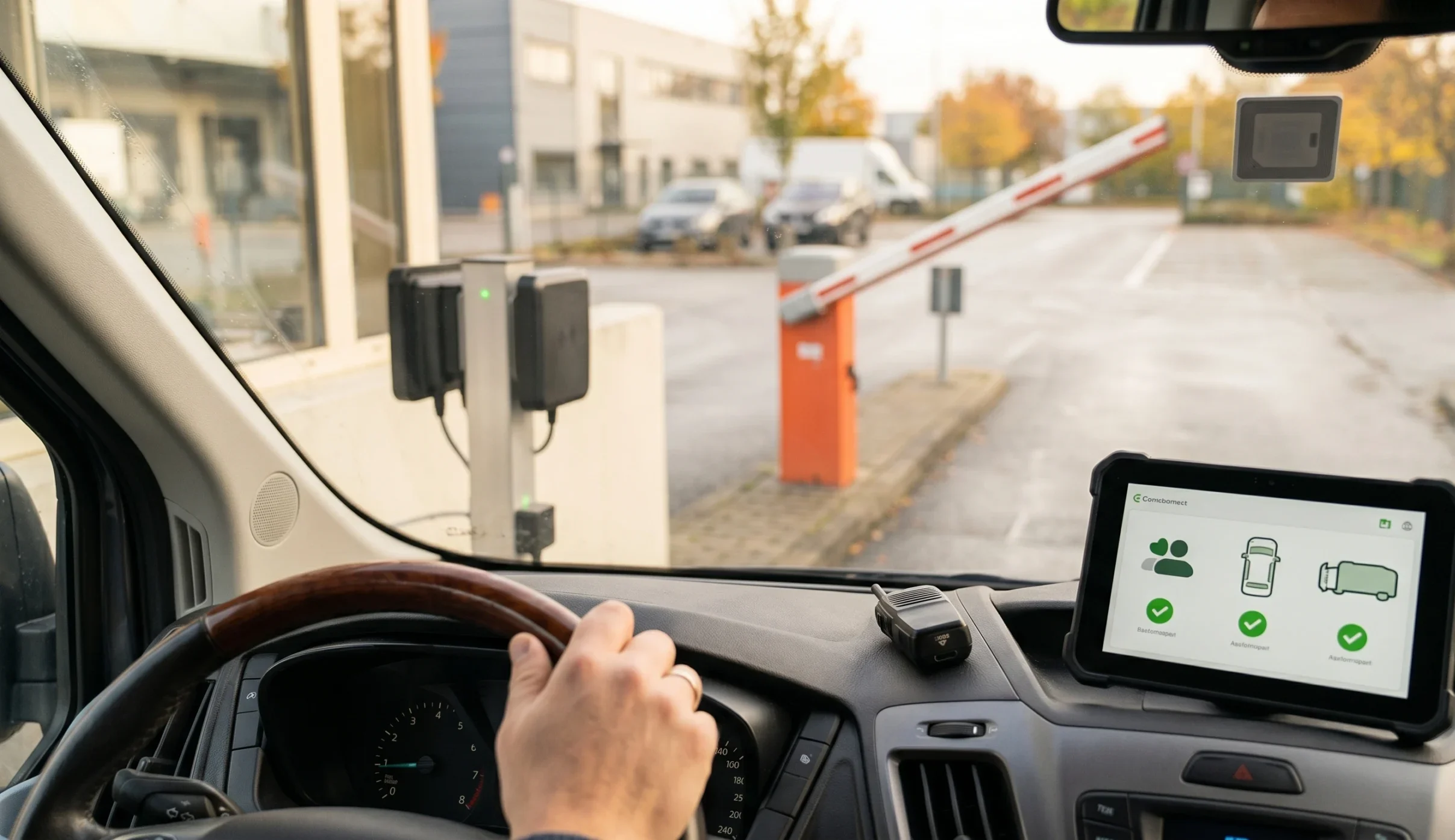 Hoe werkt dit in de praktijk met RFID voertuigtoegang