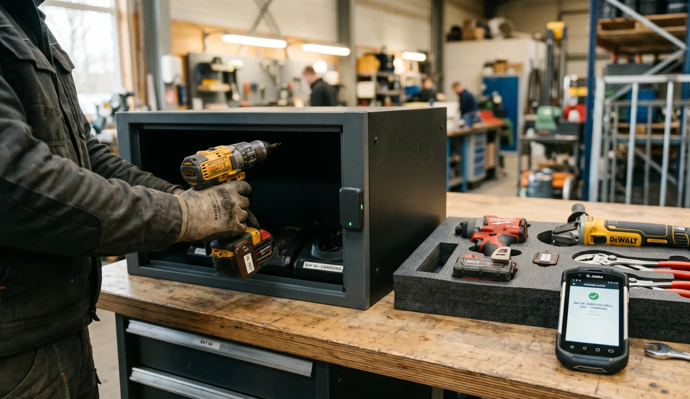 RFID gereedschapbeheer