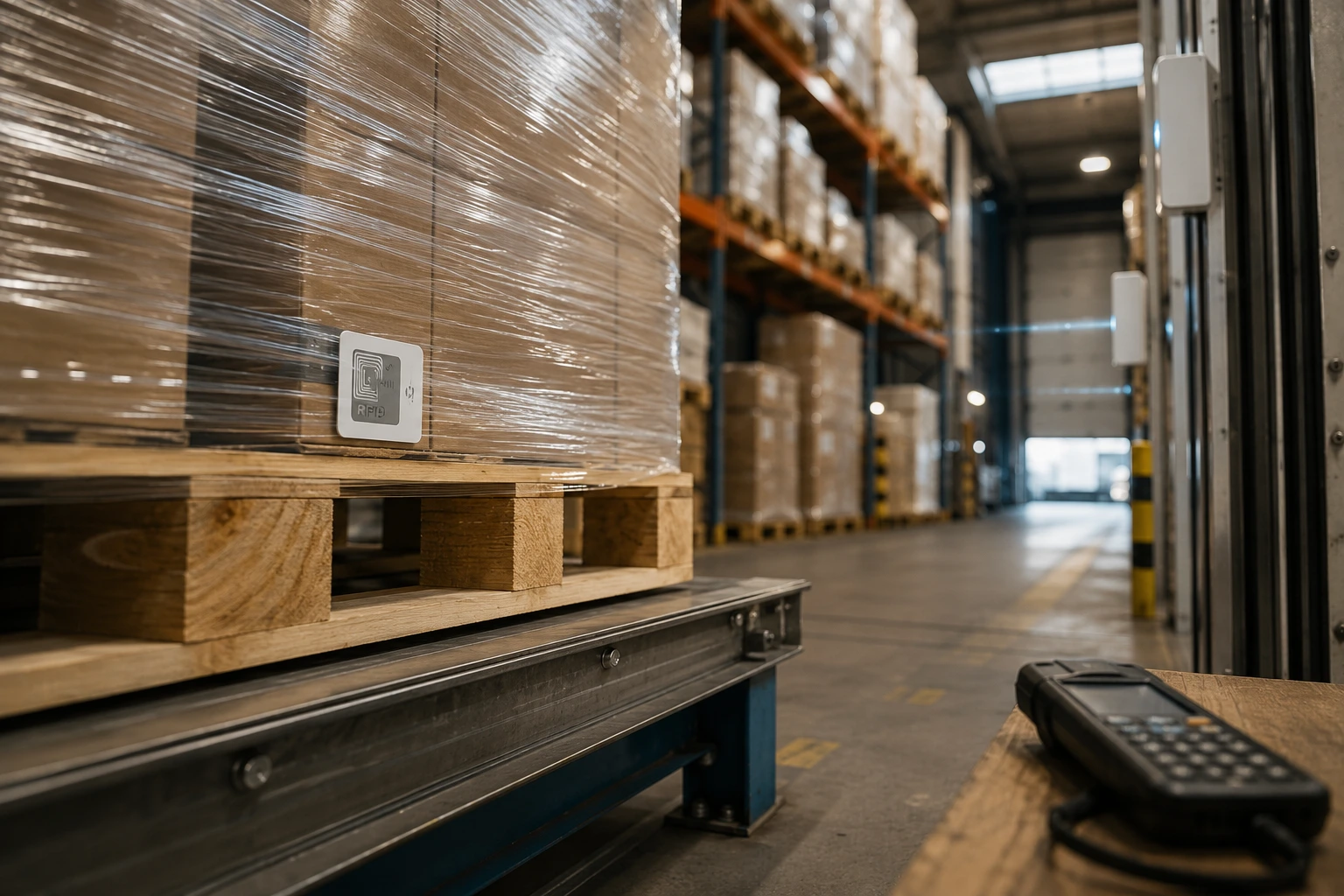 RFID pallet tracking