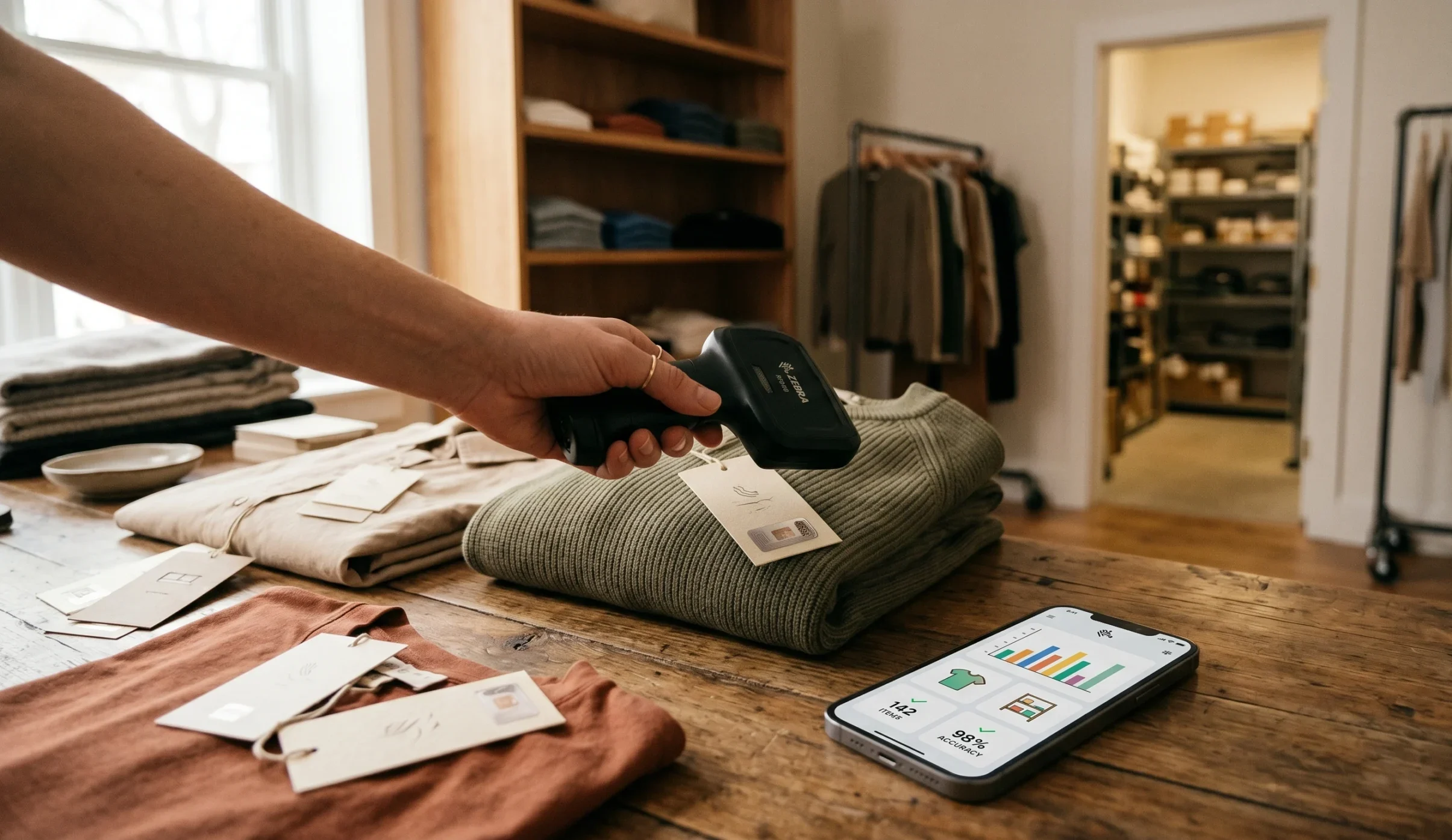 RFID voorraadbeheer retail