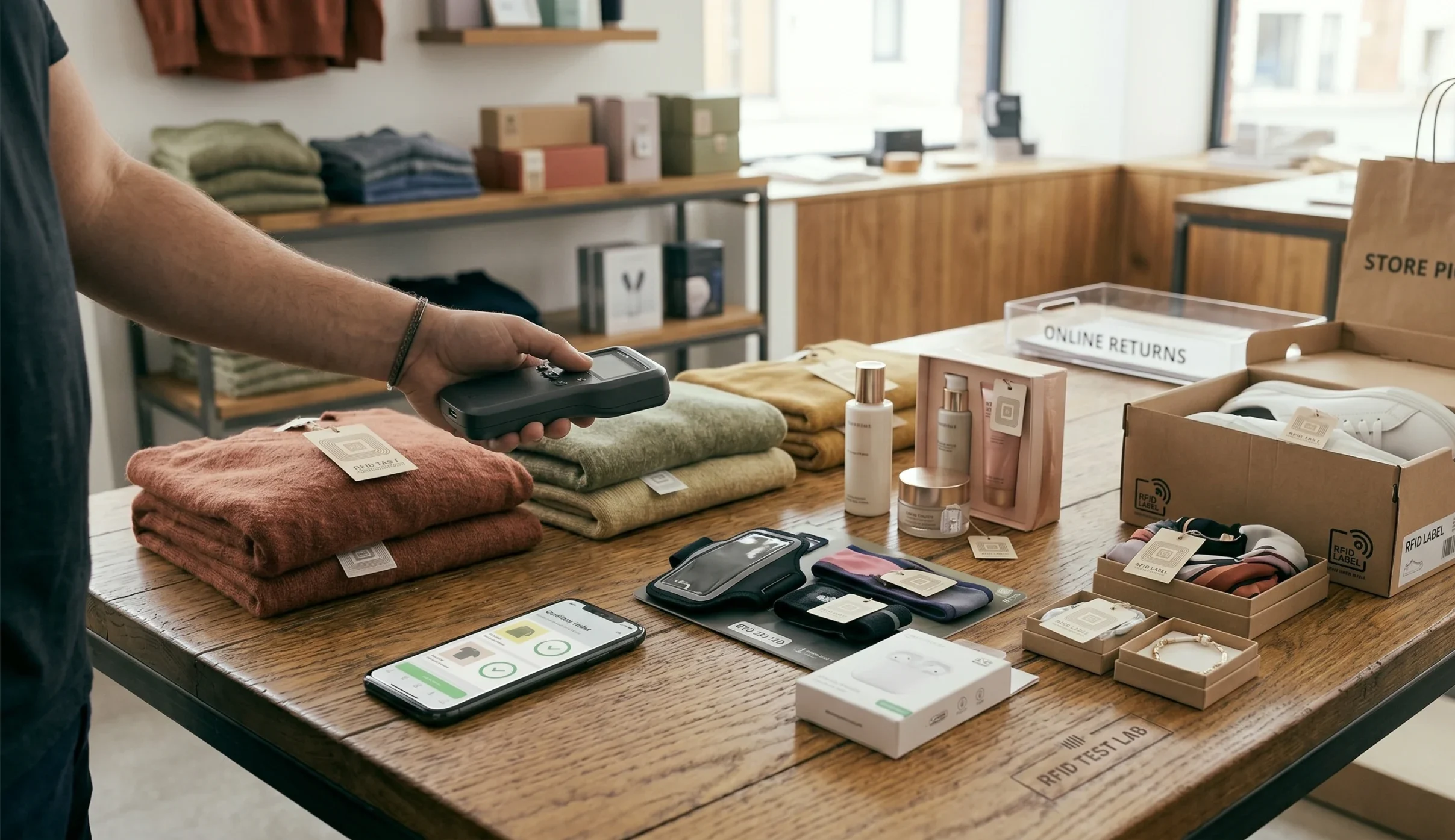 Voor welke bedrijven is deze RFID voorraadbeheer retail geschikt