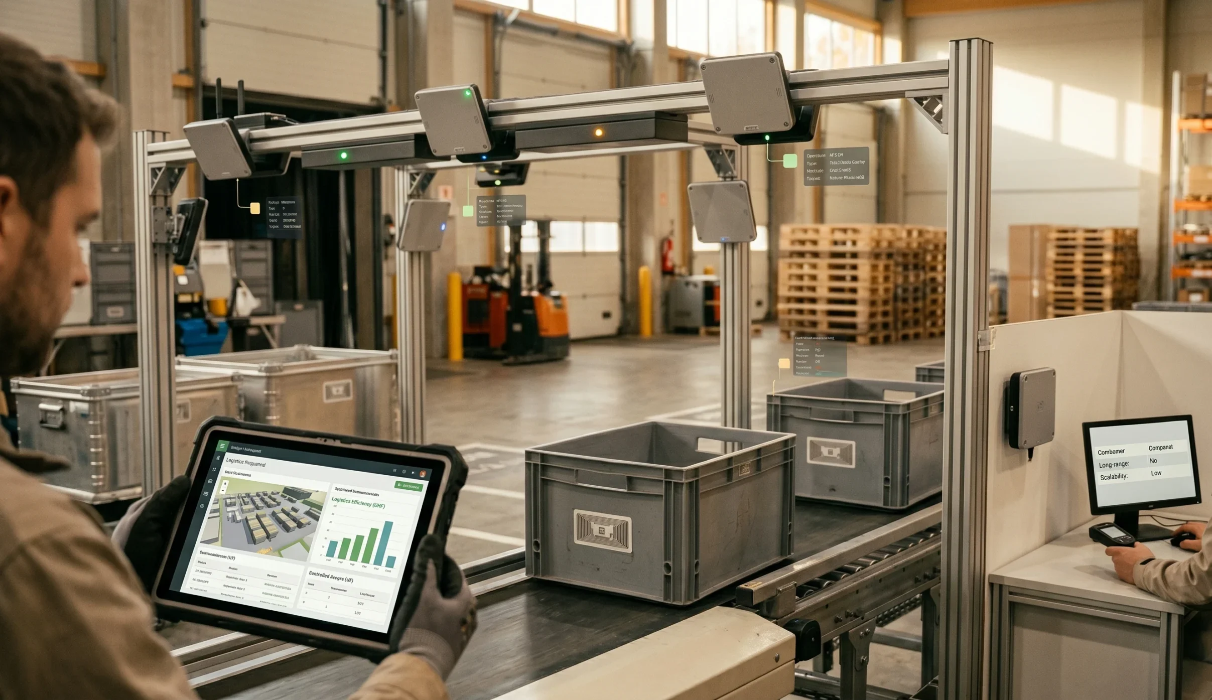 Welke RFID technologie past bij RFID container tracking