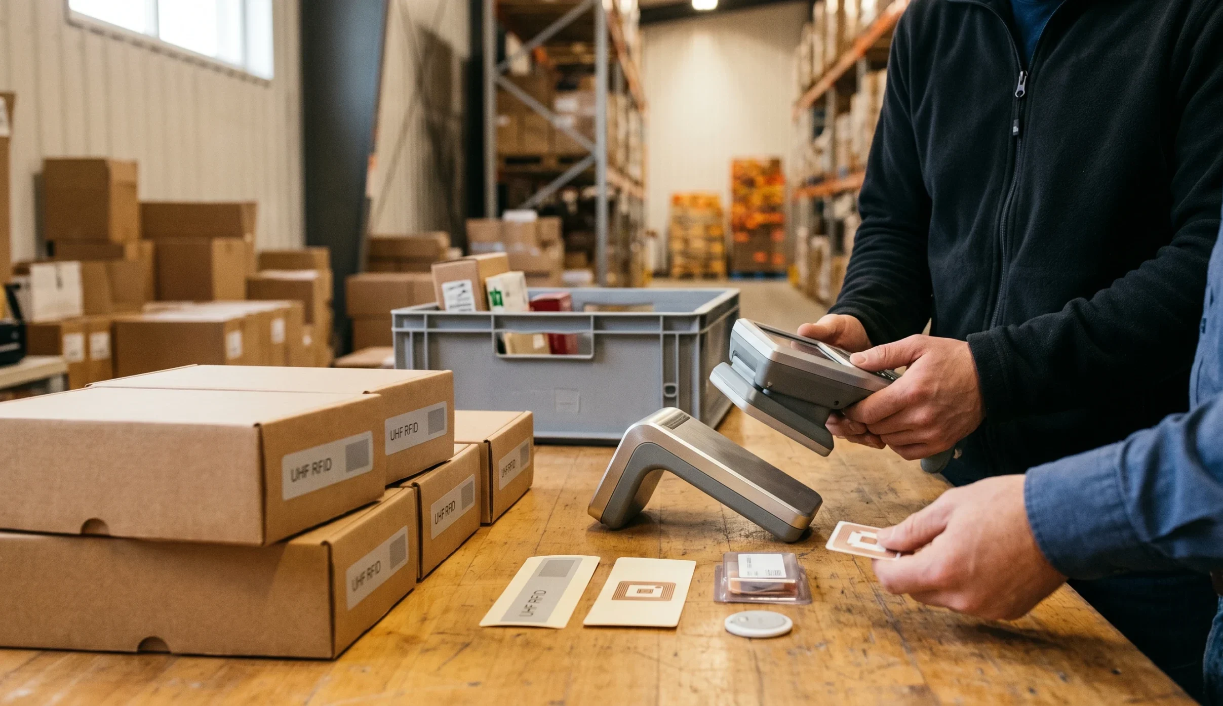 Welke RFID technologie past bij RFID orderpicking