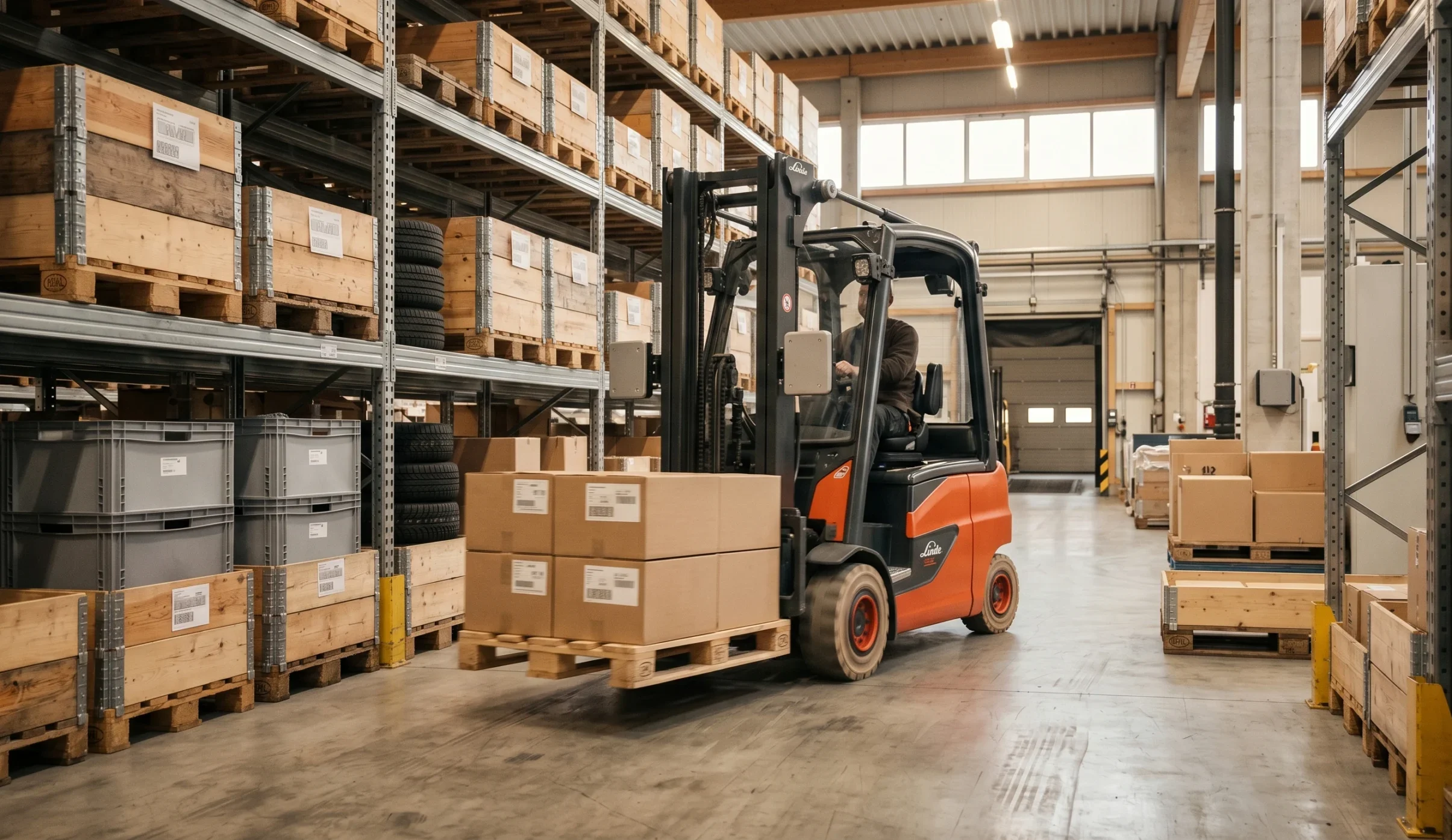 Welke RFID technologie past bij deze toepassing voor heftruck scanning
