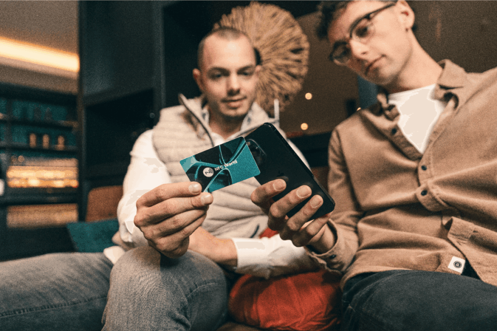 Digitaal visitekaartje met QR-code