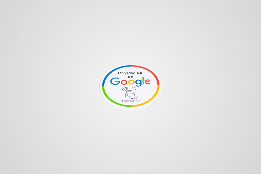 Google Review Stickers Groot (1 stuk)