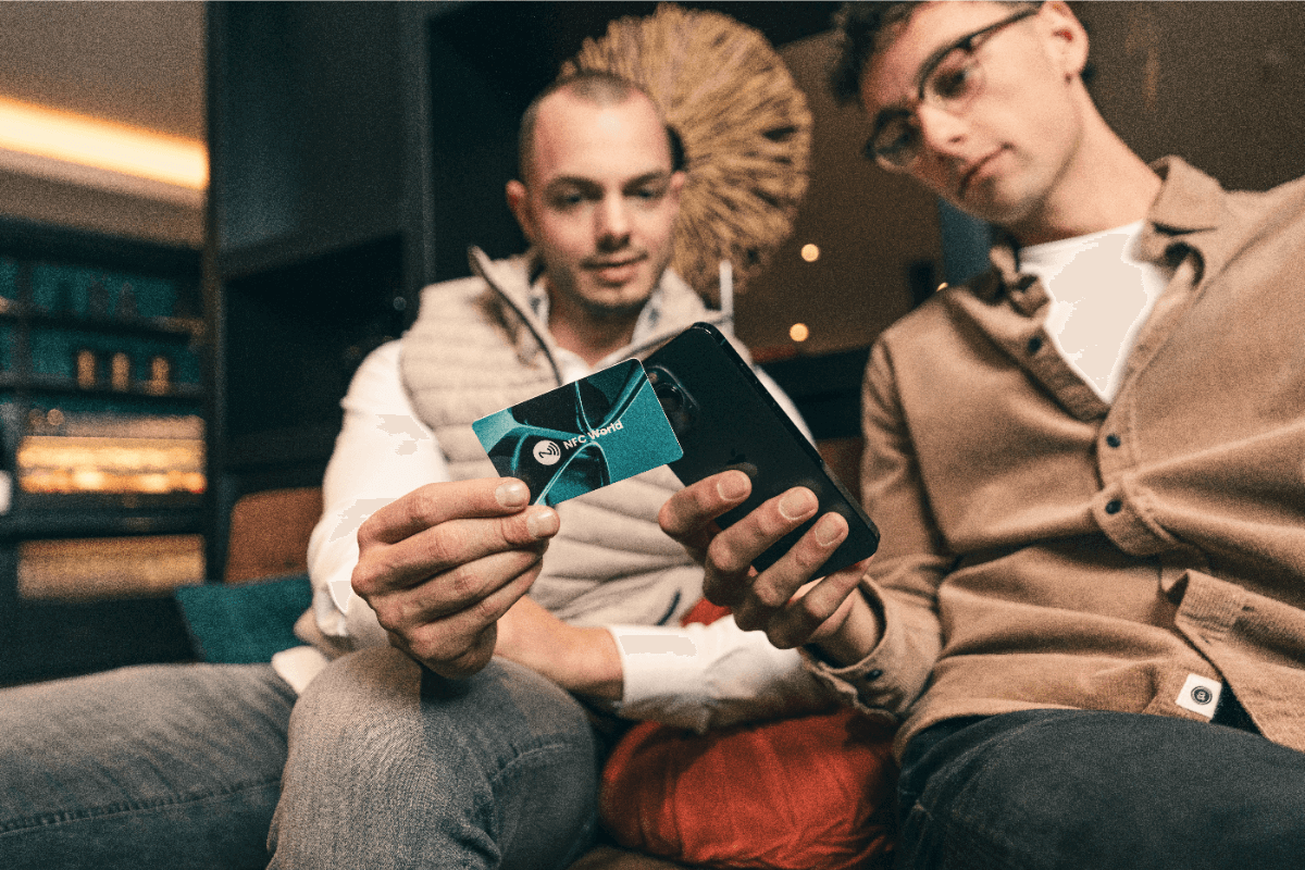 Digitale visitekaartjes met NFC