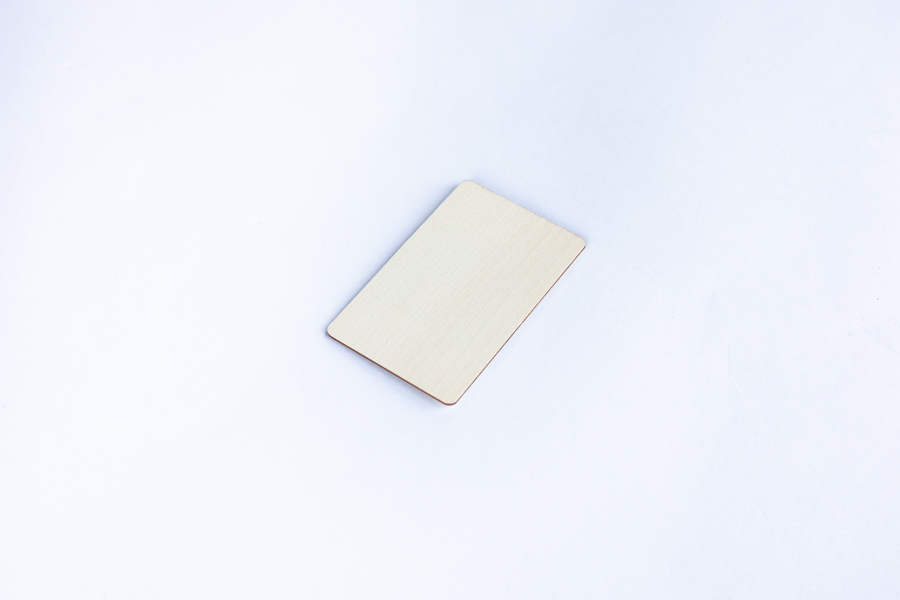 NFC kaart hout