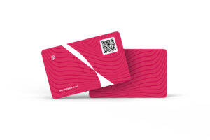 NFC visitekaart – Standaard design – Roze