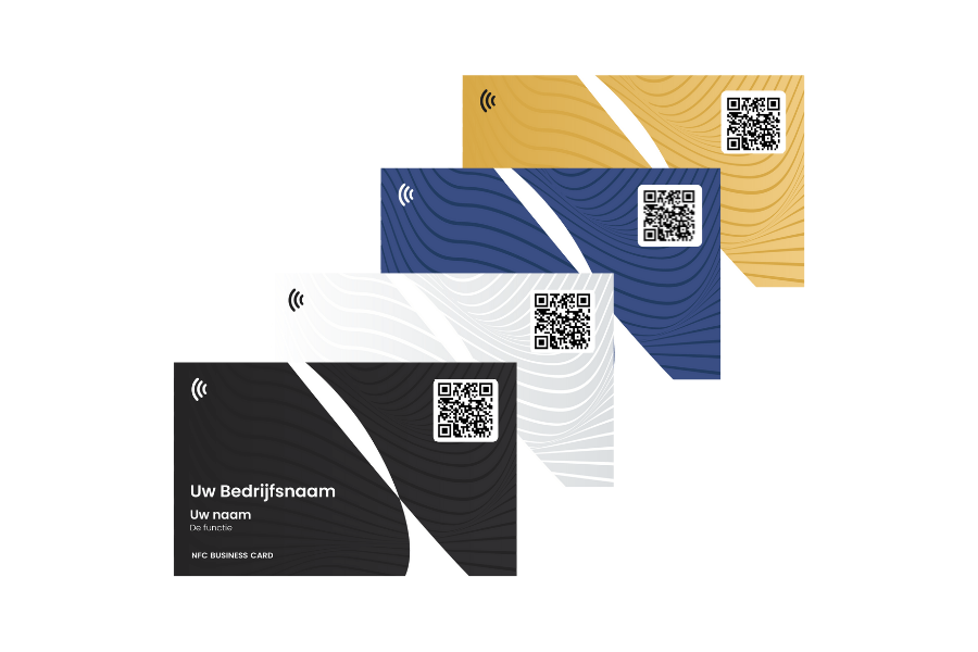NFC visitekaart – Gepersonaliseerd design